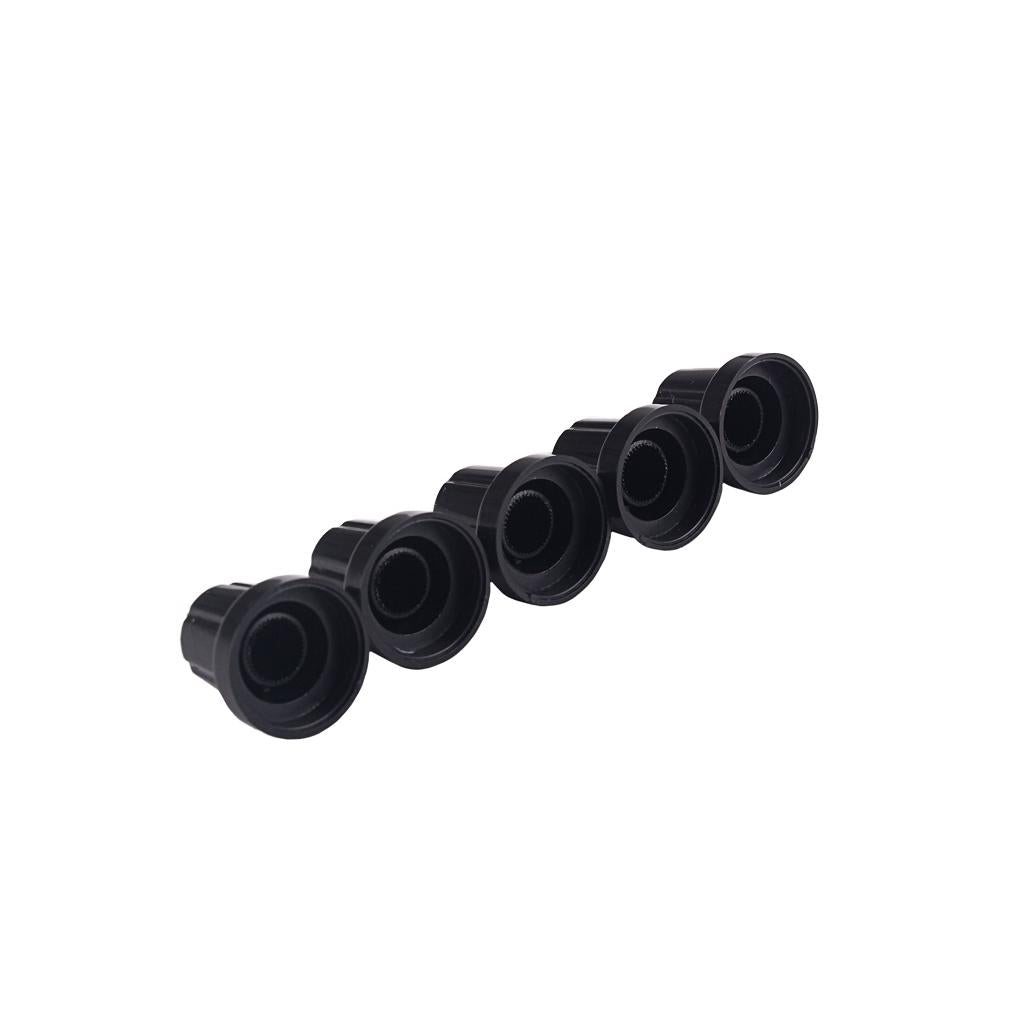 5 Pieces Guitar Amplifier Speed Knobs AMP Black&White Volume Tone Control