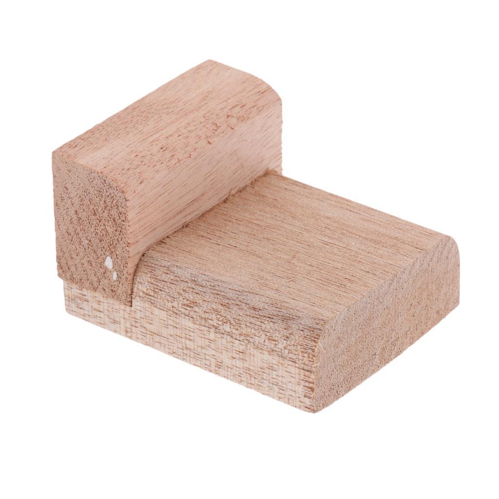 Mahogany 23 inch Ukulele Brace Wood Block Set for Ukulele Making Parts