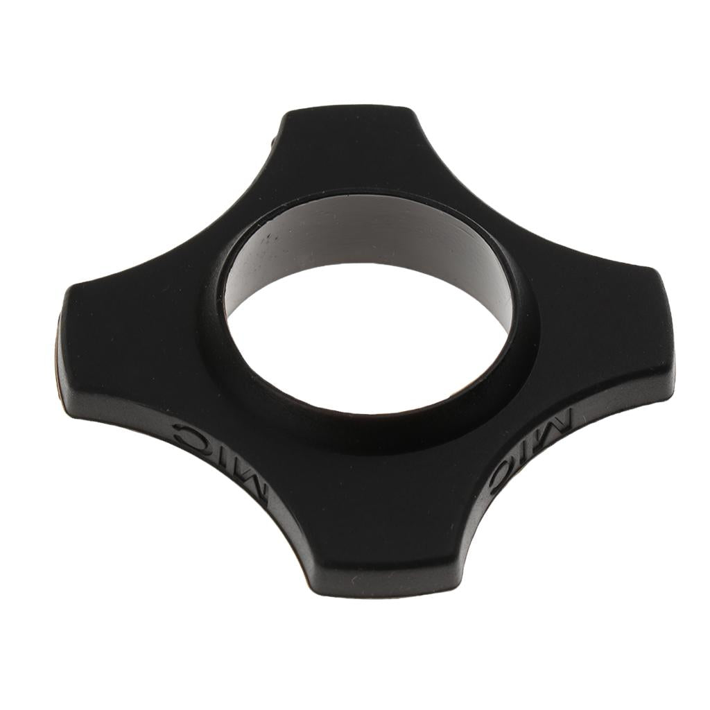 2 Pcs Mic Slip Holder Roller Microphone and Button Rod Sleeve Set Black