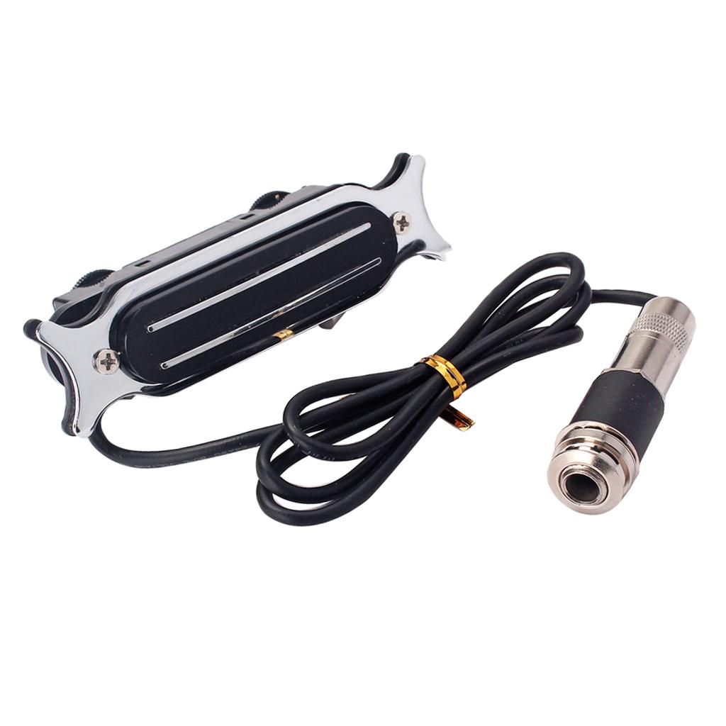 Magnetic Sound Hole Pickup for Acoustic Folk Guitar