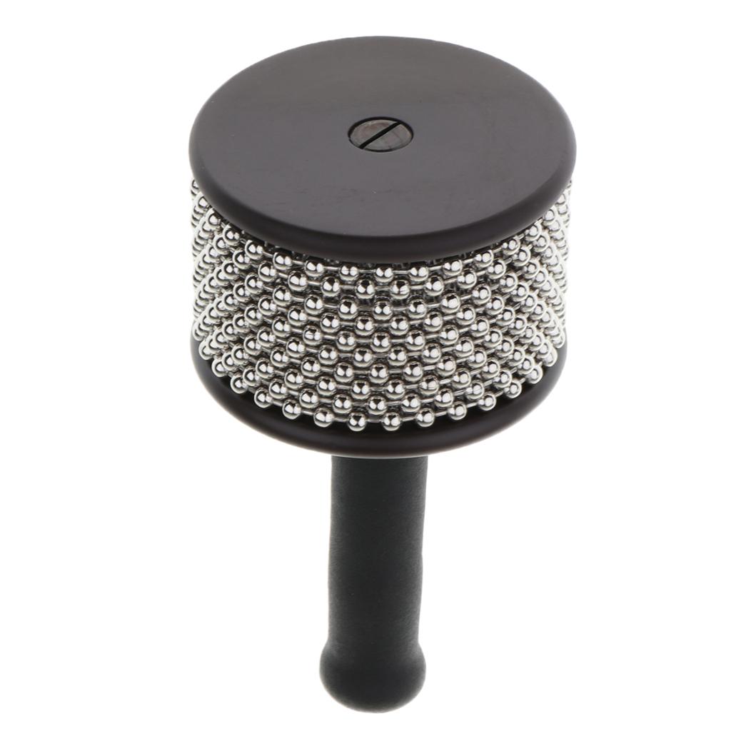 Wooden Cabasa Hand Shaker Percussion Instrument for Children Kids Toy Medium