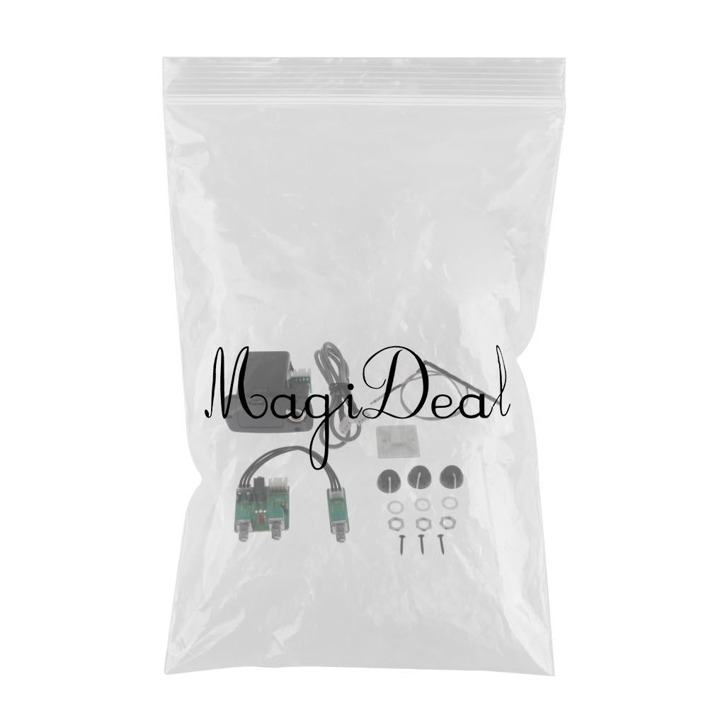 1 Set ABS Guitar Pickup Black for Acoustic Folk Classcial Guitar Parts