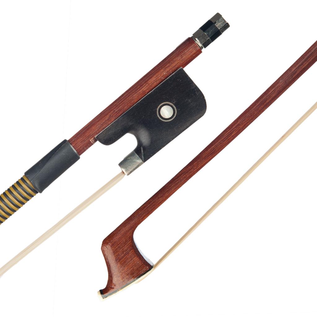1 Piece Brazilwood Cello Bow Octagonal Cello Bow for Beginners Practice 1-2