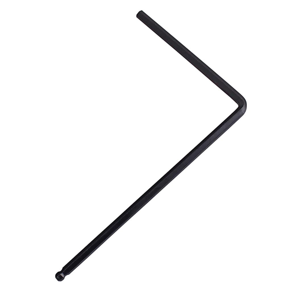 Neck Hexagonal Wrench 4mm for Electric/Acoustic Guitar Black
