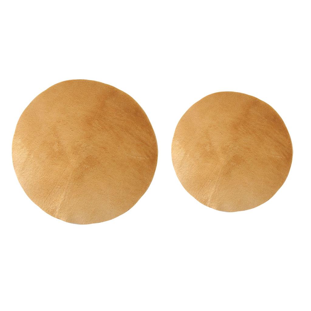 1 Piece Electronic Drum Blanket Carpet for Percussion Accesssory 1.2m Khaki