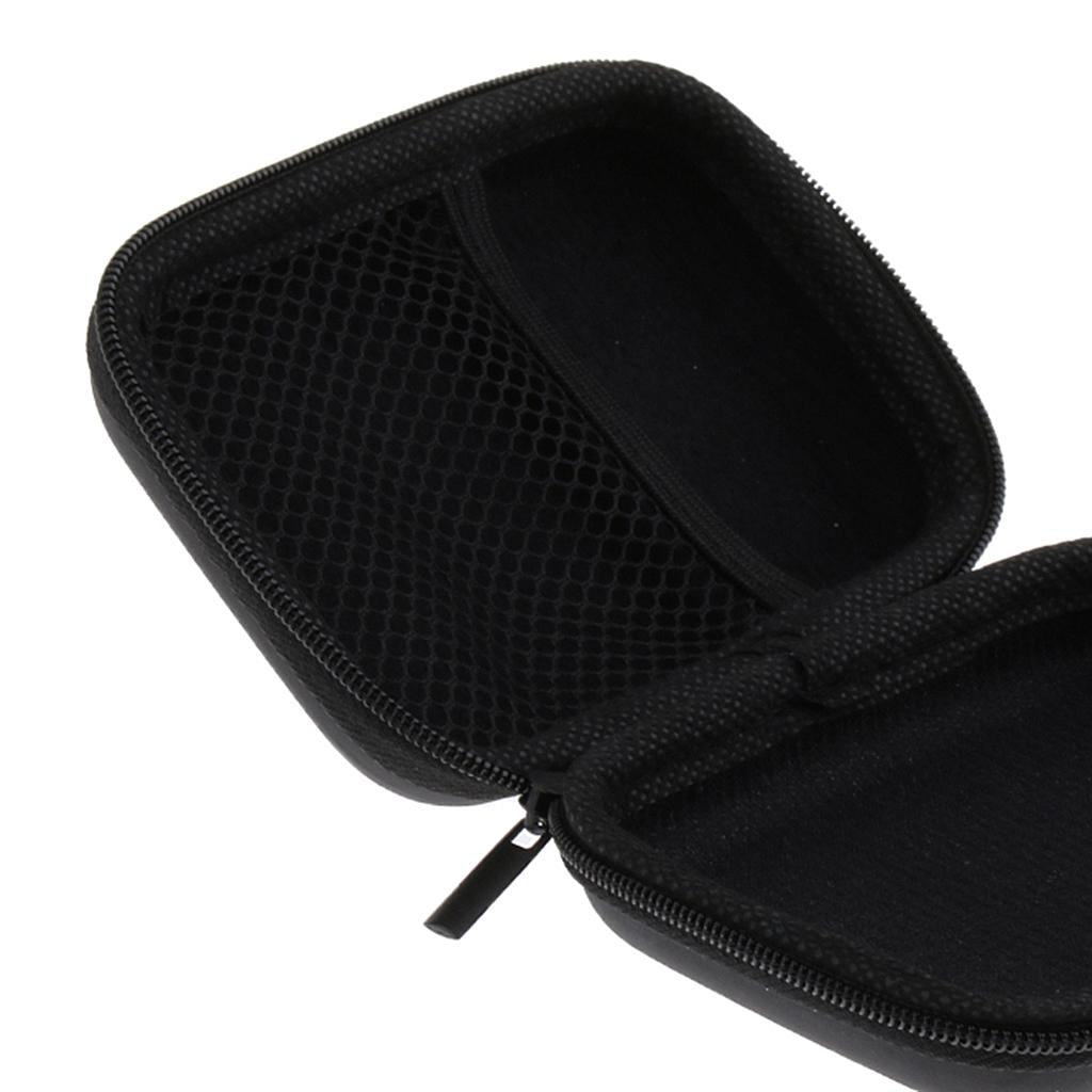 Canvas Microphone Accessories Box Case Black Square Box