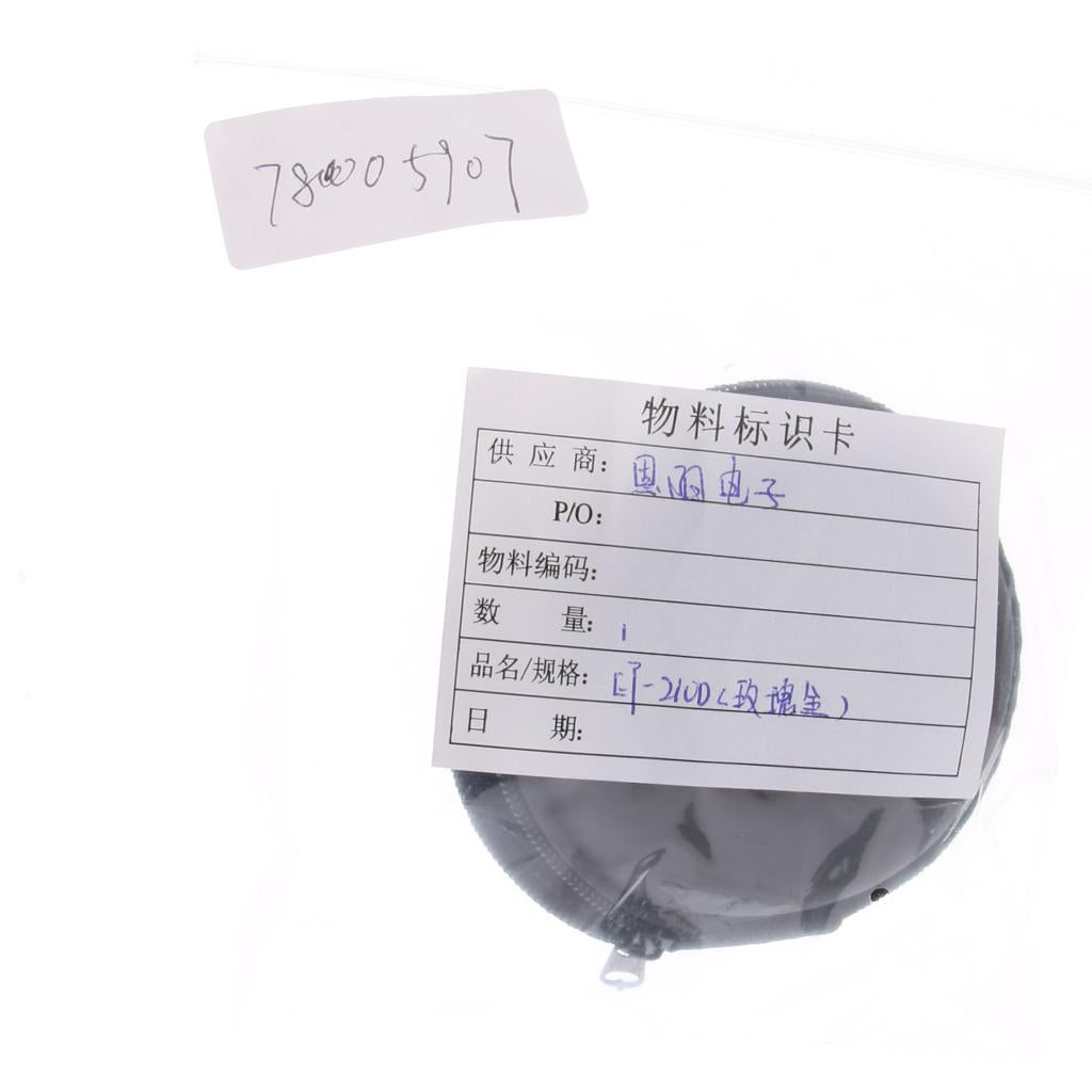 1 Piece Wired Mini Microphone Handheld Microphone Mic with Storage Box Case