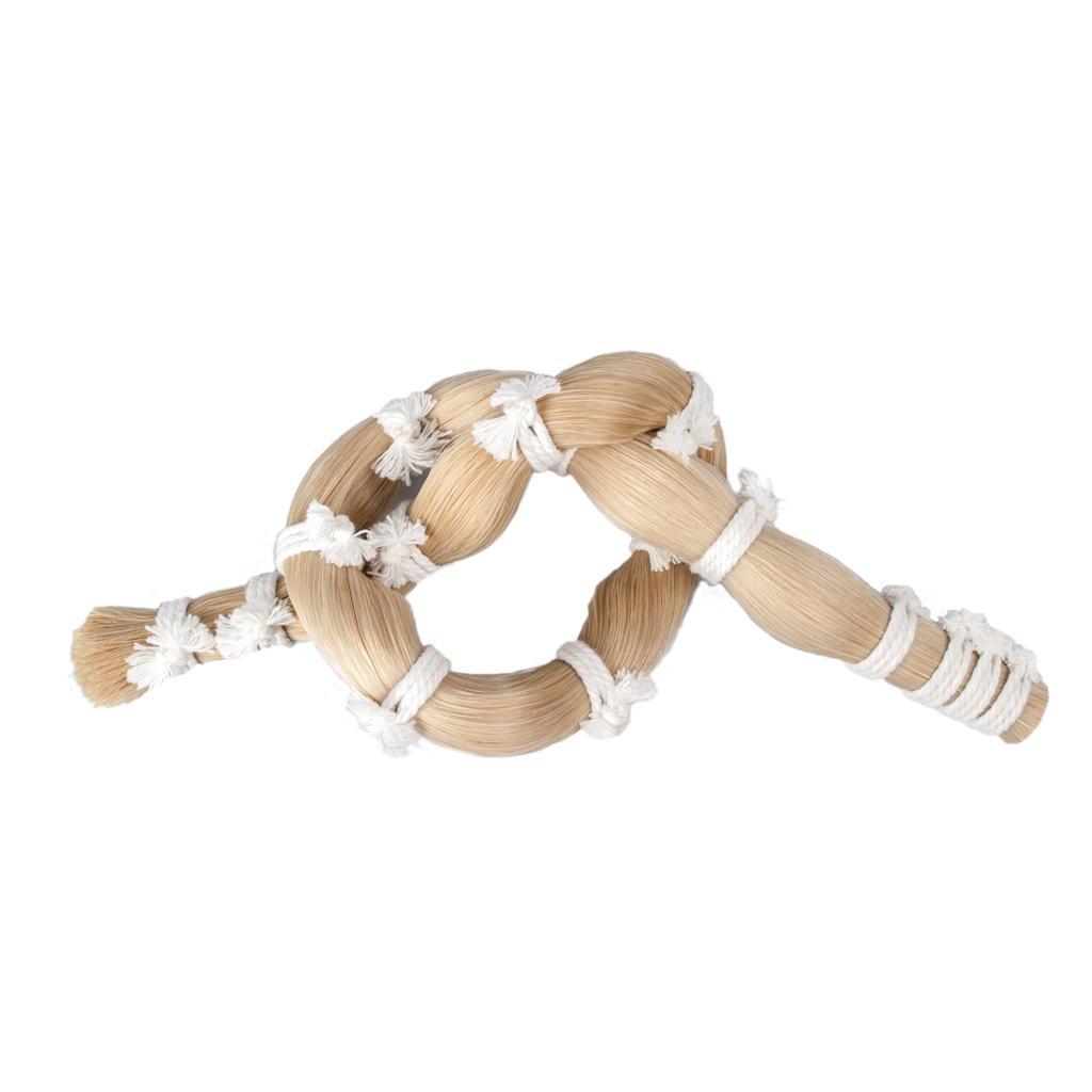 250g Violin Bow Hair Natural Horse Tail Hair for Violin Fiddle Bow 1-2 1-4