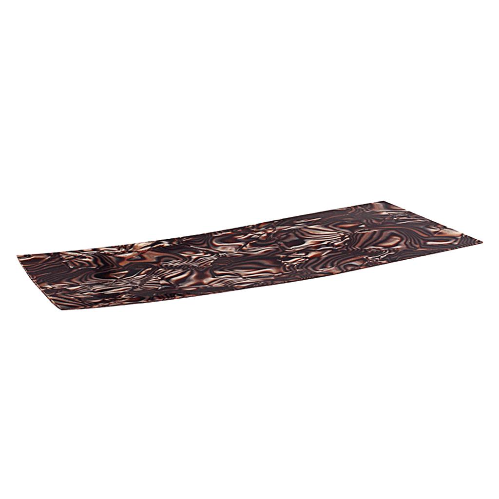 Celluloid Guitar Head Veneer Headplate for Guitar Bass Parts 0.8mm Thickness