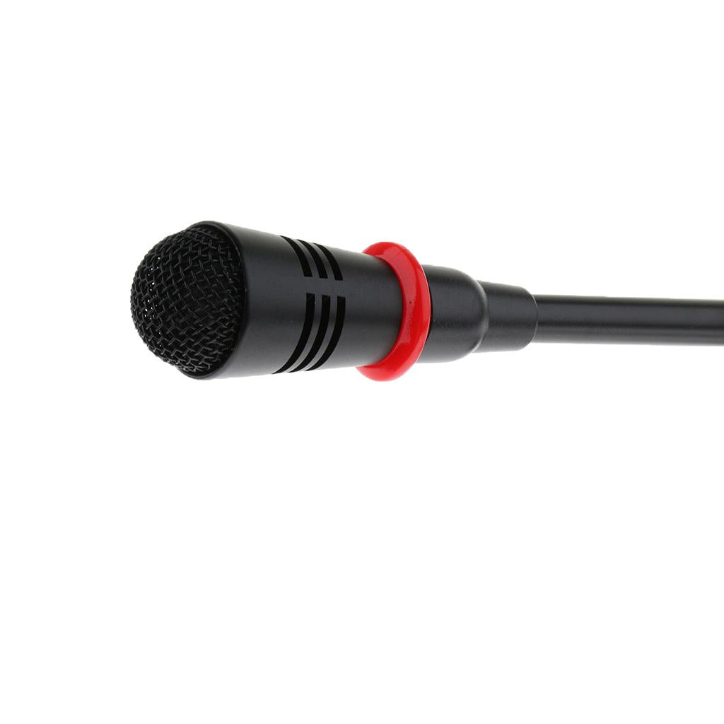 Multimedia Desktop Microphone for Meeting Conference Speech Black