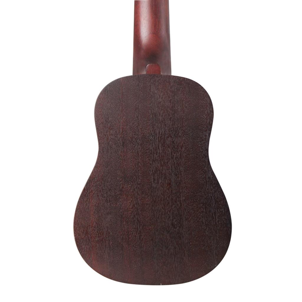 1 Piece Sapele Ukulele Mini Guitar 4 Strings Guitar Musical Instrument