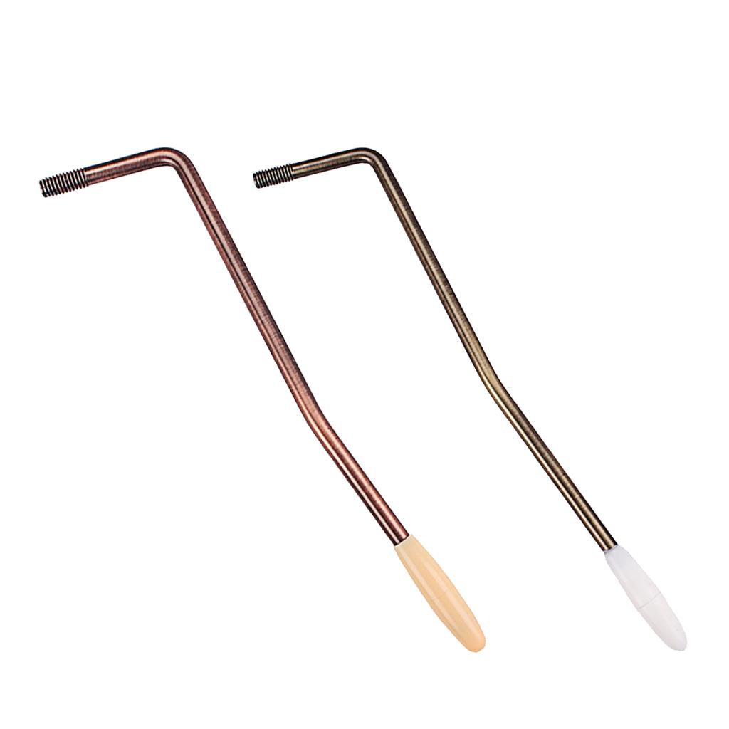 Tremolo Arm Whammy Bar for Electric Guitar Beige Cap