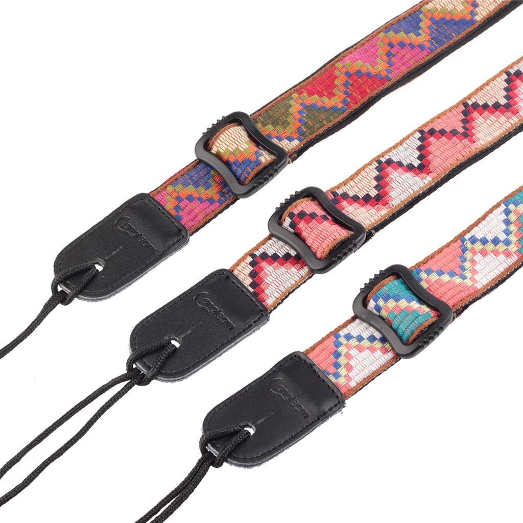 Bohemian Style Ukulele Strap 4 String Guitar Shoulder Belt A