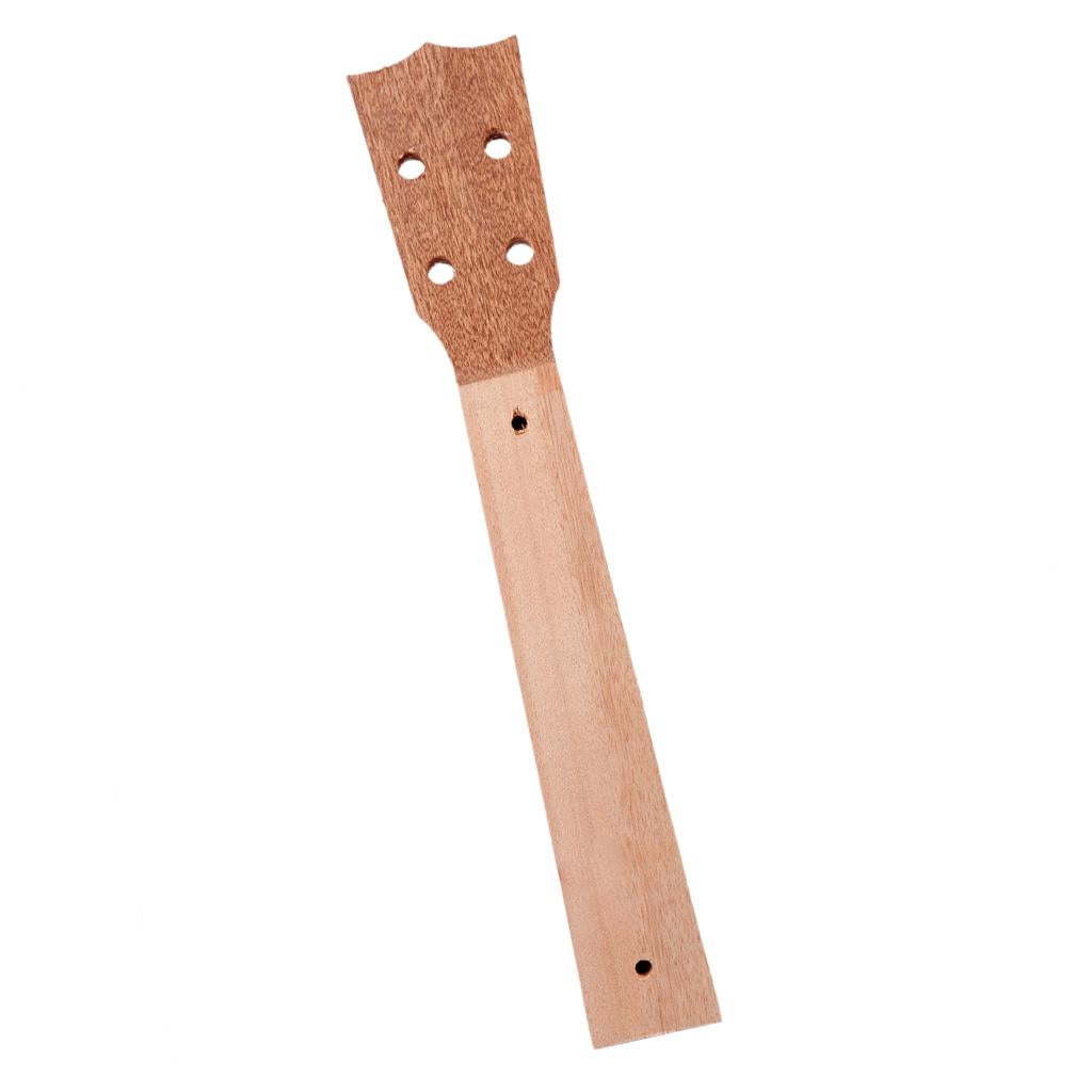 Ukulele Concert Neck Veener Sapele Wood Ukulele Guitar Neck DIY Parts 21inch