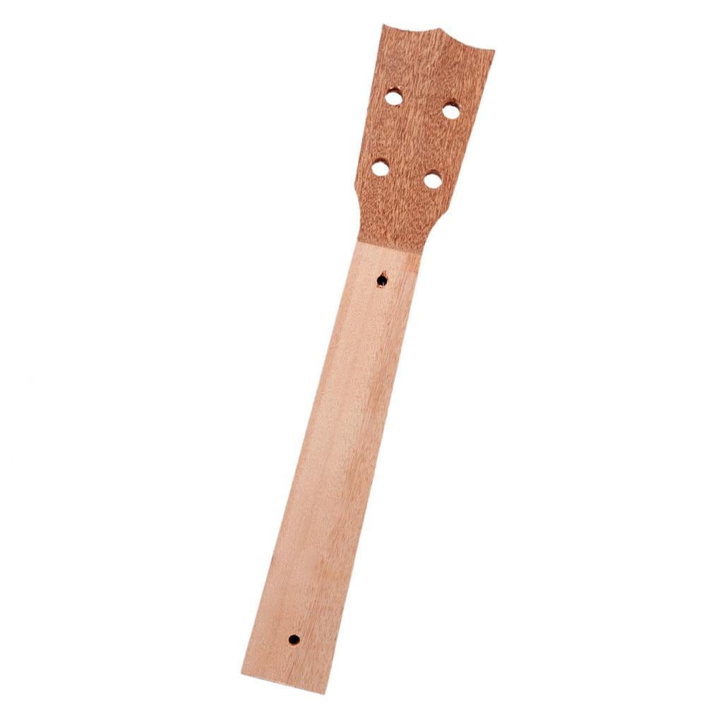 Ukulele Concert Neck Veener Sapele Wood Ukulele Guitar Neck DIY Parts 26inch