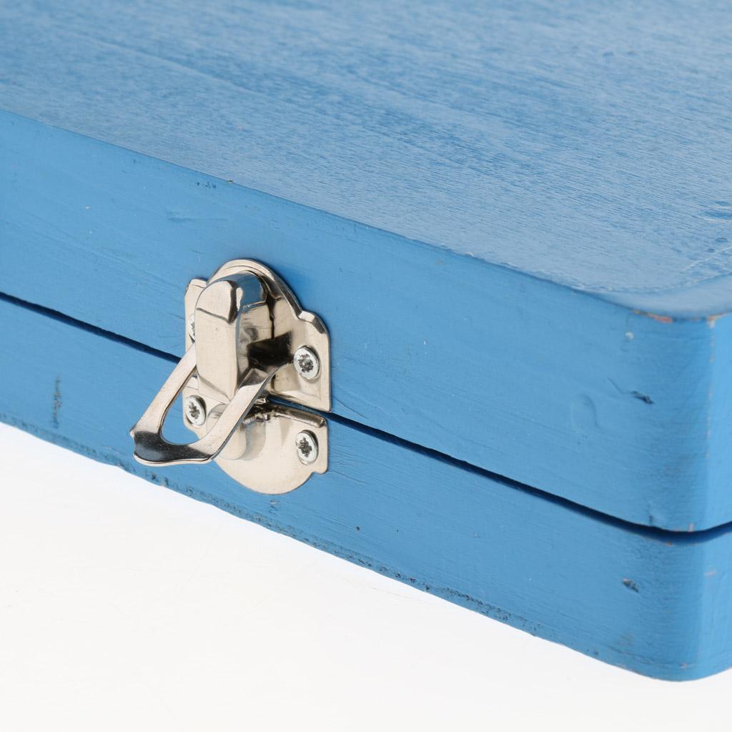 Aluminum 15 Tones Glockenspiel Xylophone in Hard Protective Case Blue