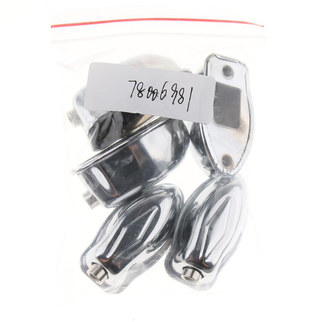 5pcs Silver Metal Tom Snare Drum Lugs for Drum Percussion Replacement Parts