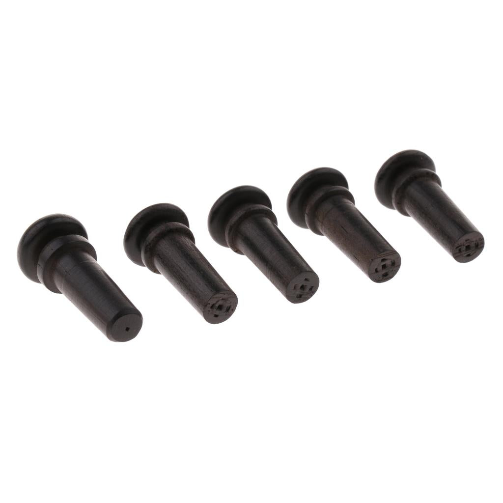 Blackwood Violin Endpin Peg for Violin Fiddle Parts Round