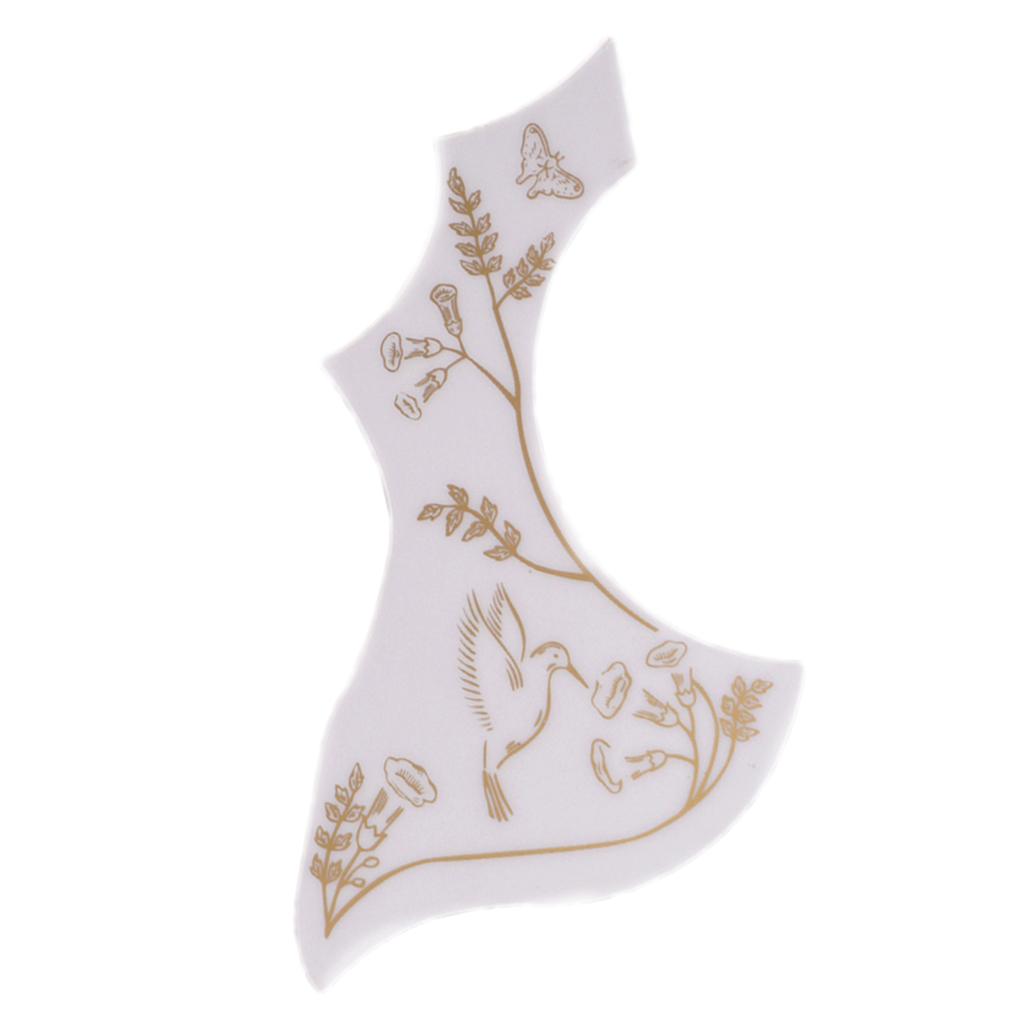 Left Handed Acoustic Guitar Pickguard Pick Guard Anti-scratch Plate White