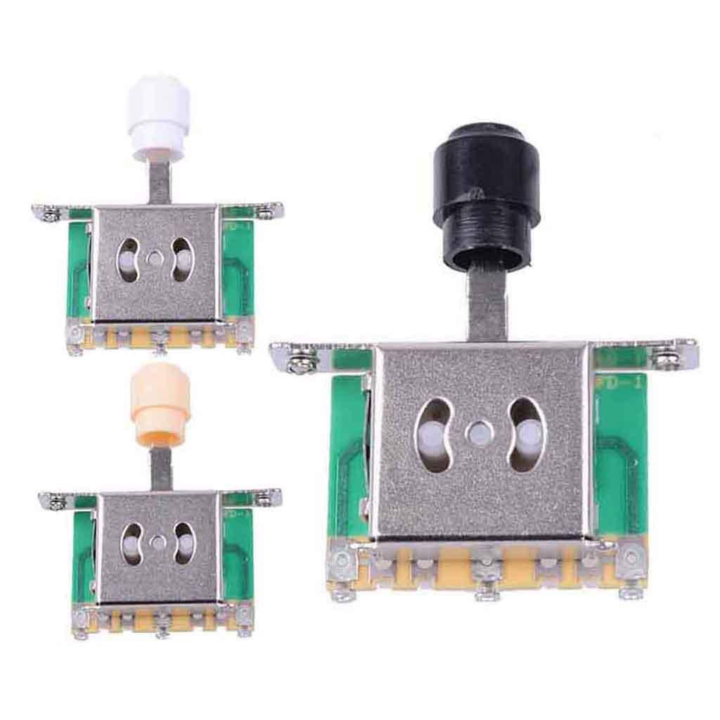 Guitar 3 Way Pickup Selector Switch for Electric Guitar Parts White