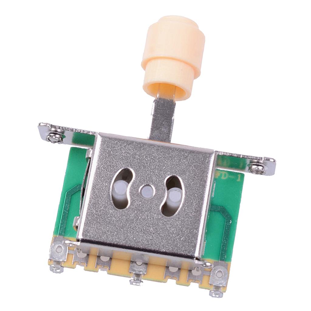 Guitar 3 Way Pickup Selector Switch for Electric Guitar Parts Yellow