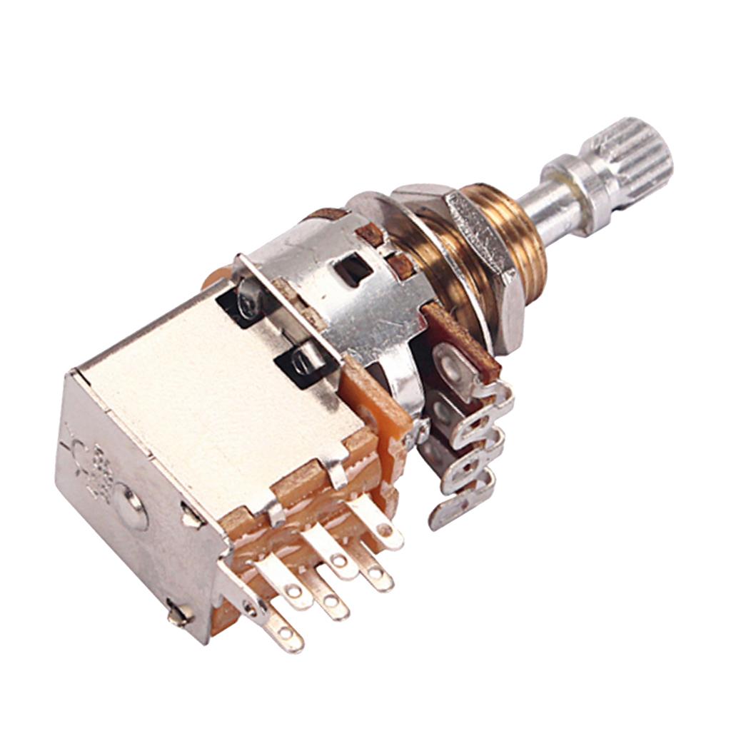 Guitar Potentiometer Audio Pot Electric Guitar Bass Replacement Parts B500K