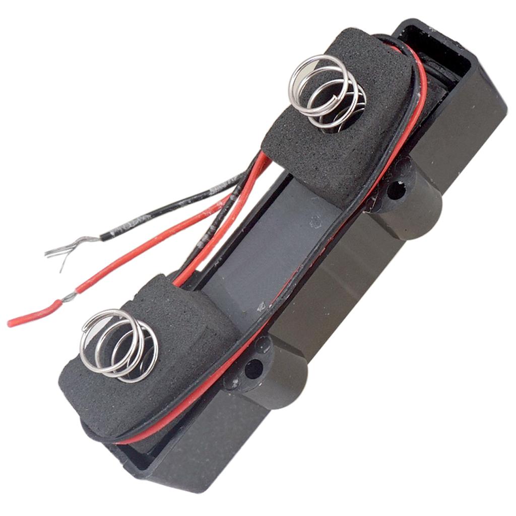 2pcs Black 4 String JB Bass Pickup Neck&Bridge for Electric Bass Parts