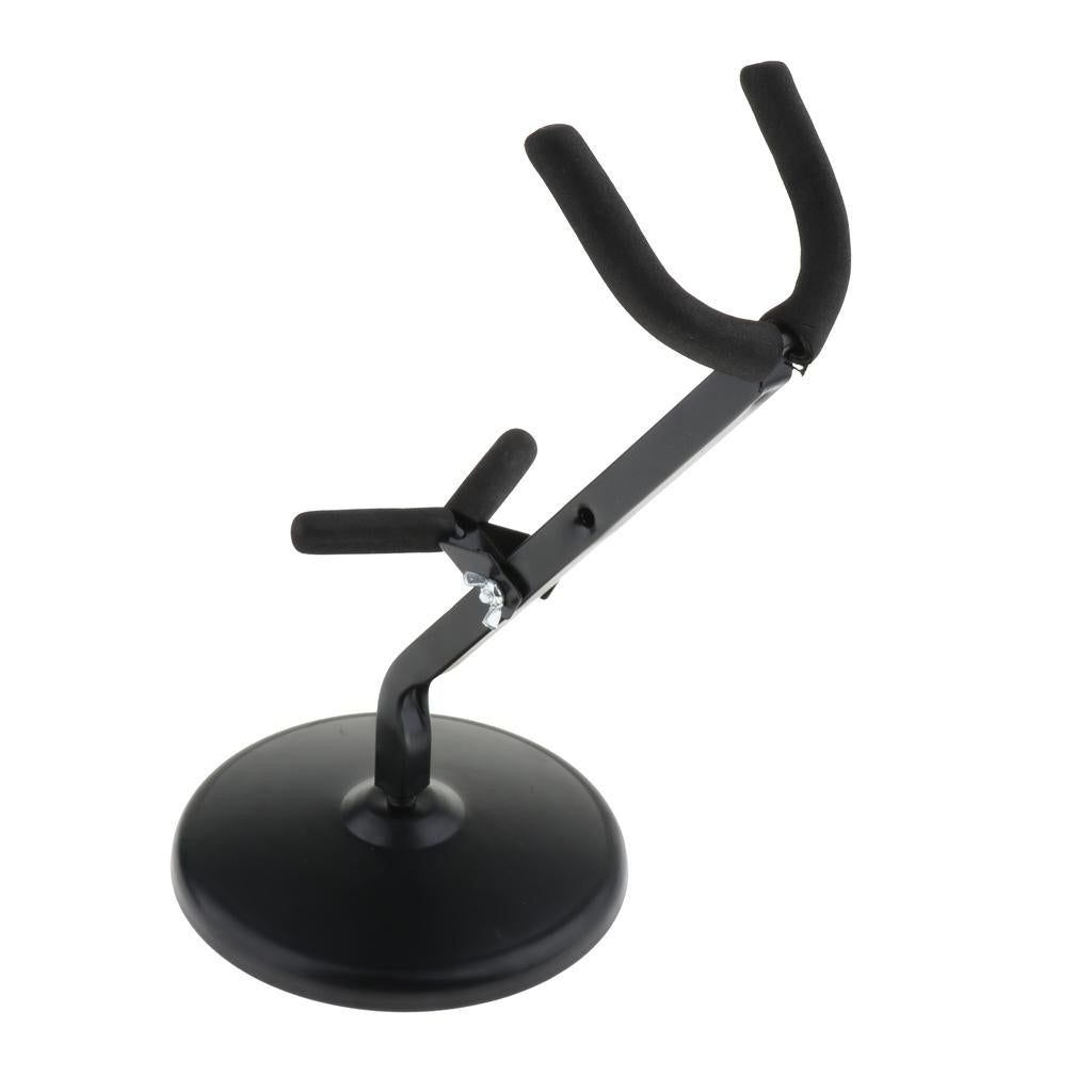 1 Set Alto Saxophone Stand Iron Saxophone Holder Support for Saxophone Part