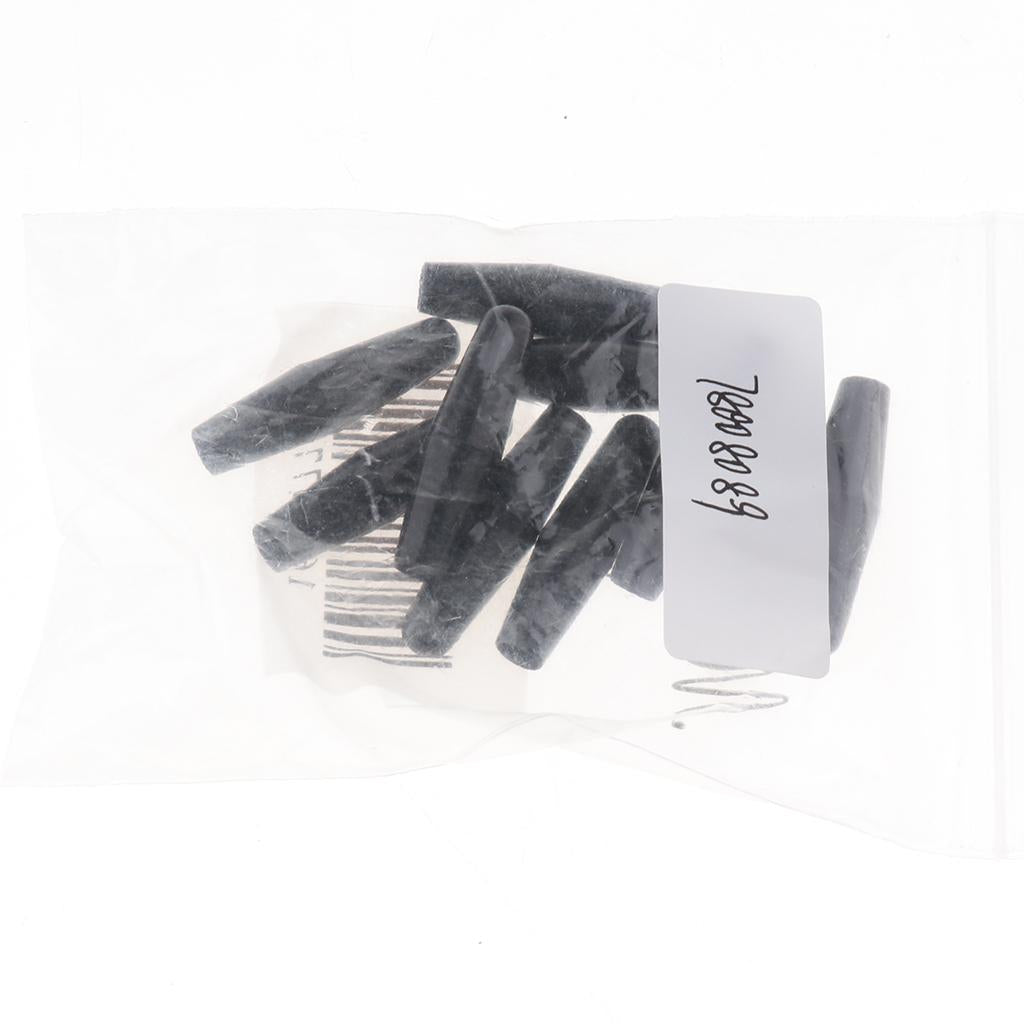 10 Pieces Plastic Guiatr Pickup Selector Toggle Switch Knobs Cap Tip Black