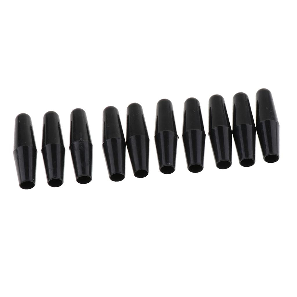 10 Pieces Plastic Guiatr Pickup Selector Toggle Switch Knobs Cap Tip Black