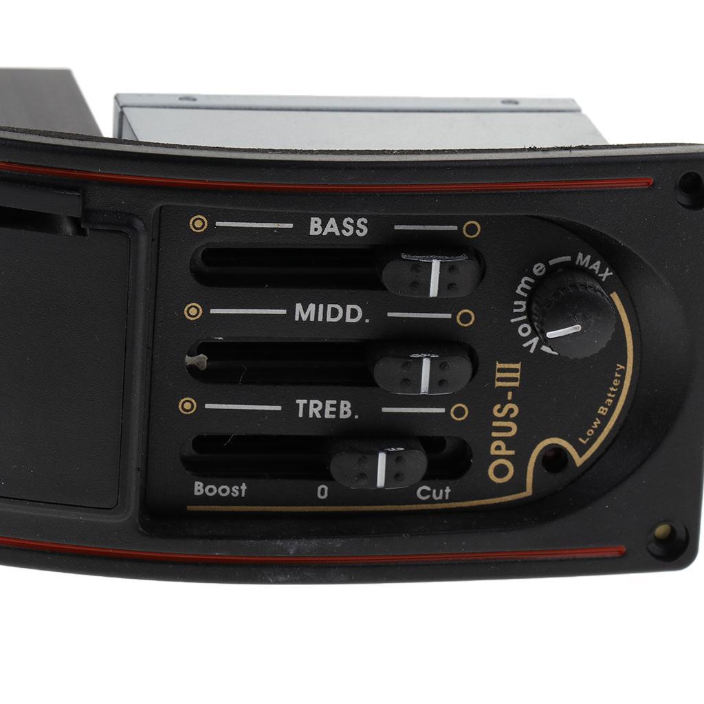 1 Set Wood Guitar Pickup Musical Instrument Accessory Black