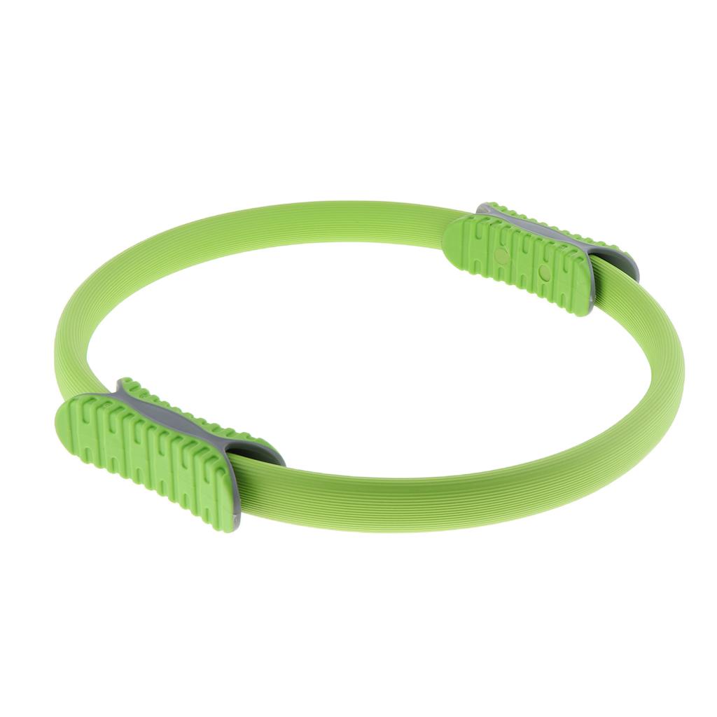 Dual Grip Pilates Ring Full Body Toning Fitness Magic Circle Exercise Green