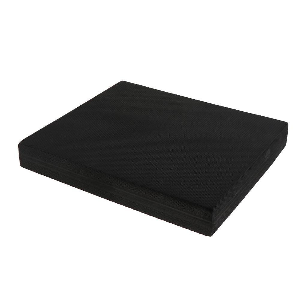 TPE Yoga Balance Pad Knee Protective Mat Trainer Brick Cushion Black