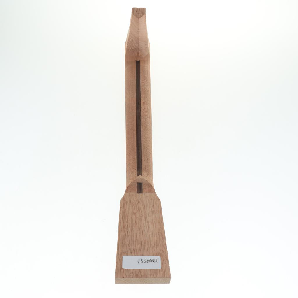 Guitar Okoume Unfinished Head Veneer Neck for Acoustic Folk Guitar