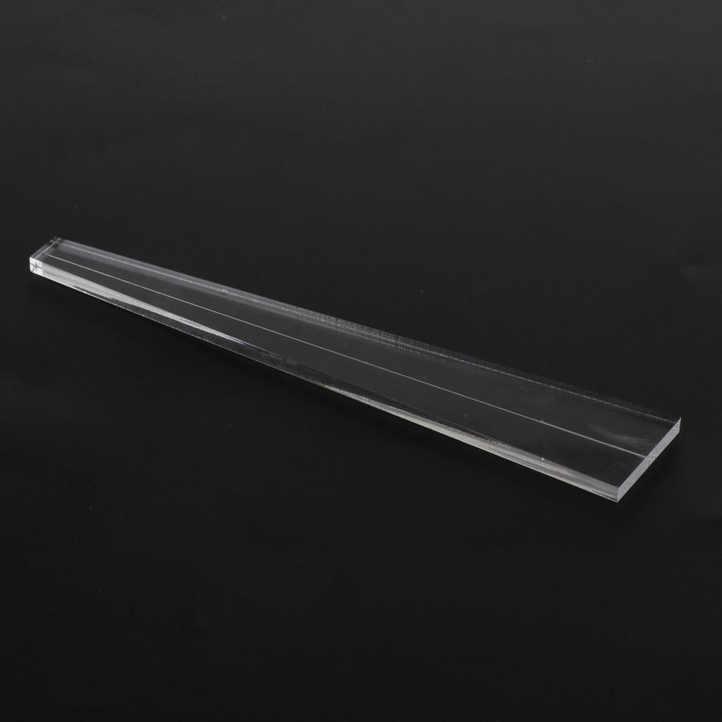 1 Piece Guitar Body Trapezoid Acrylic Template for Acoustic Electric Guitar