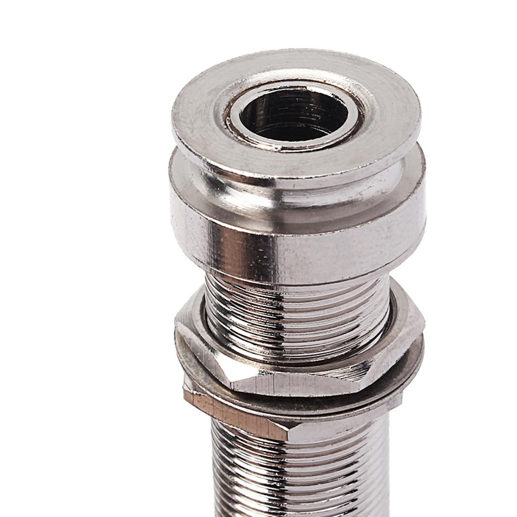 6.35mm 1/4 Inch Guitar End Pin Jack Plug Socket for Electric Guitar Bass