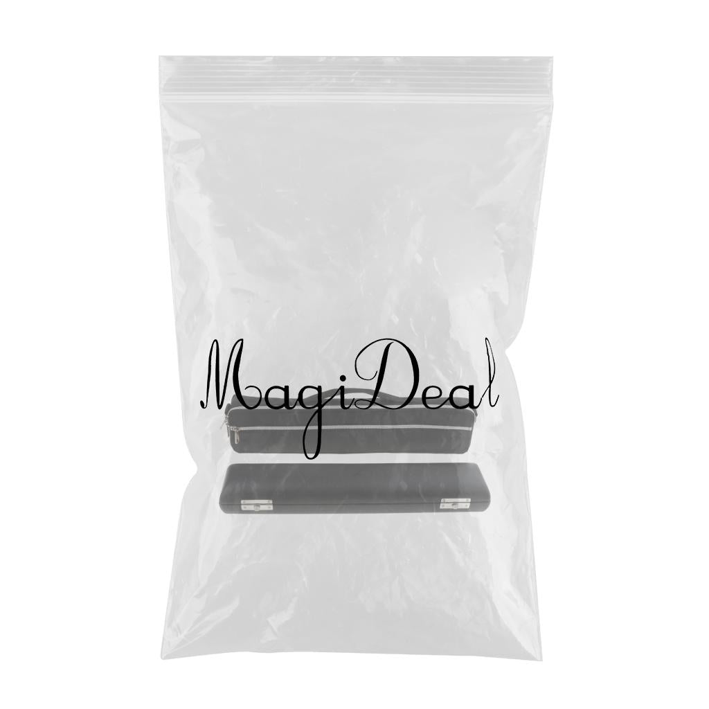 1 Piece 17 Hole Flute Carry Padded Case with Storage Gig Bag Handbag Cover