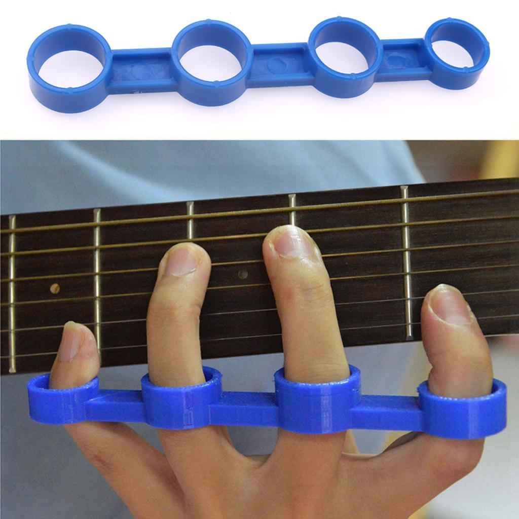 6 Fret Pocket Acoustic Guitar Blue Trainer Finger Exerciser Practice Tools