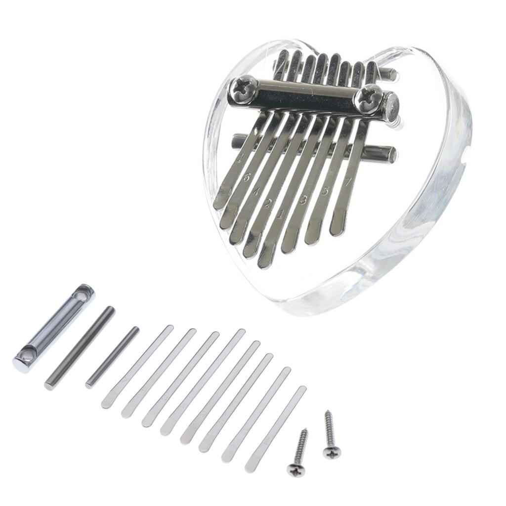 Mini Kalimba 8 Key DIY Thumb Piano Steel Keys Accessories DIY