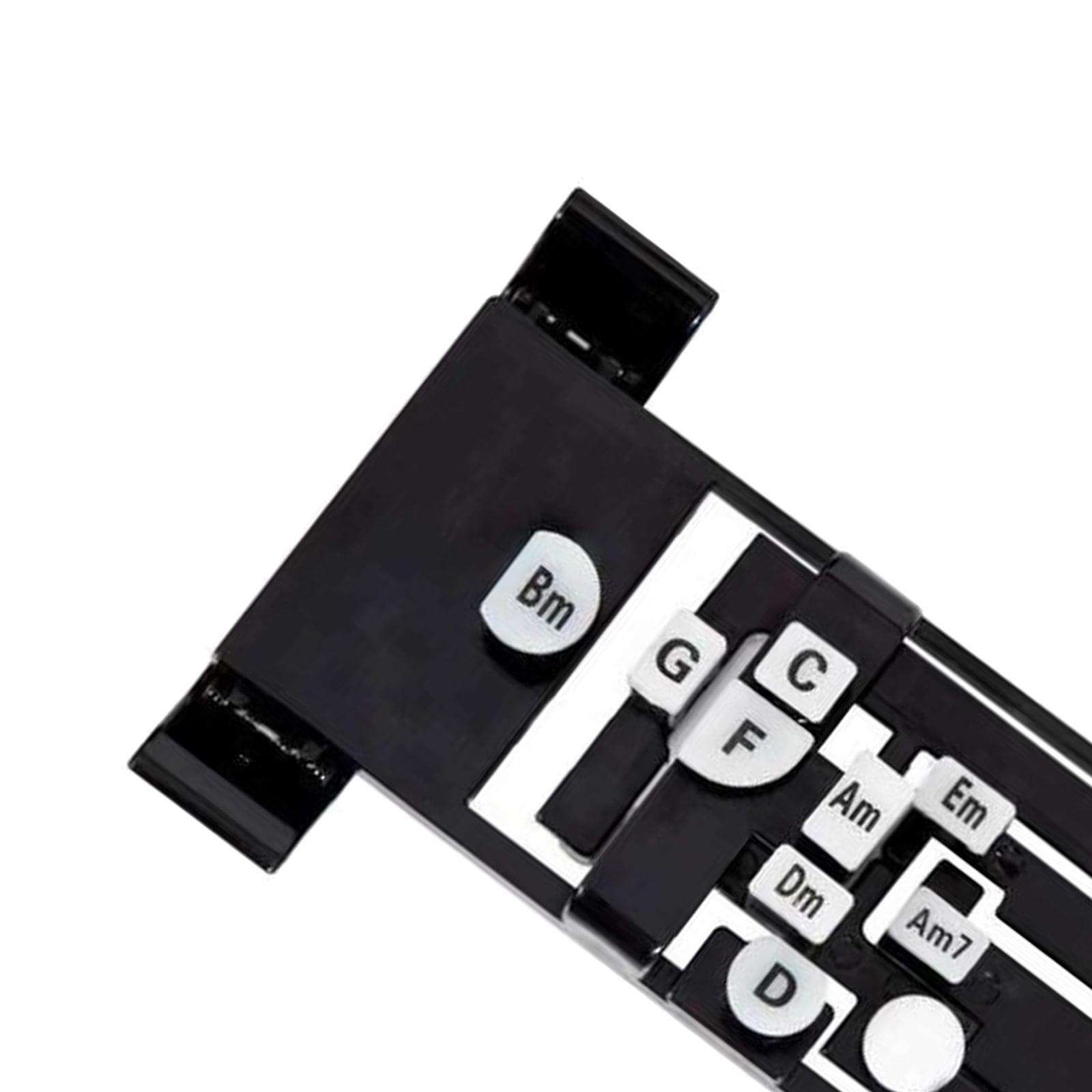 Guitar Aid Chord Trainer Learning System Teach Practice Assistant Beginner Black