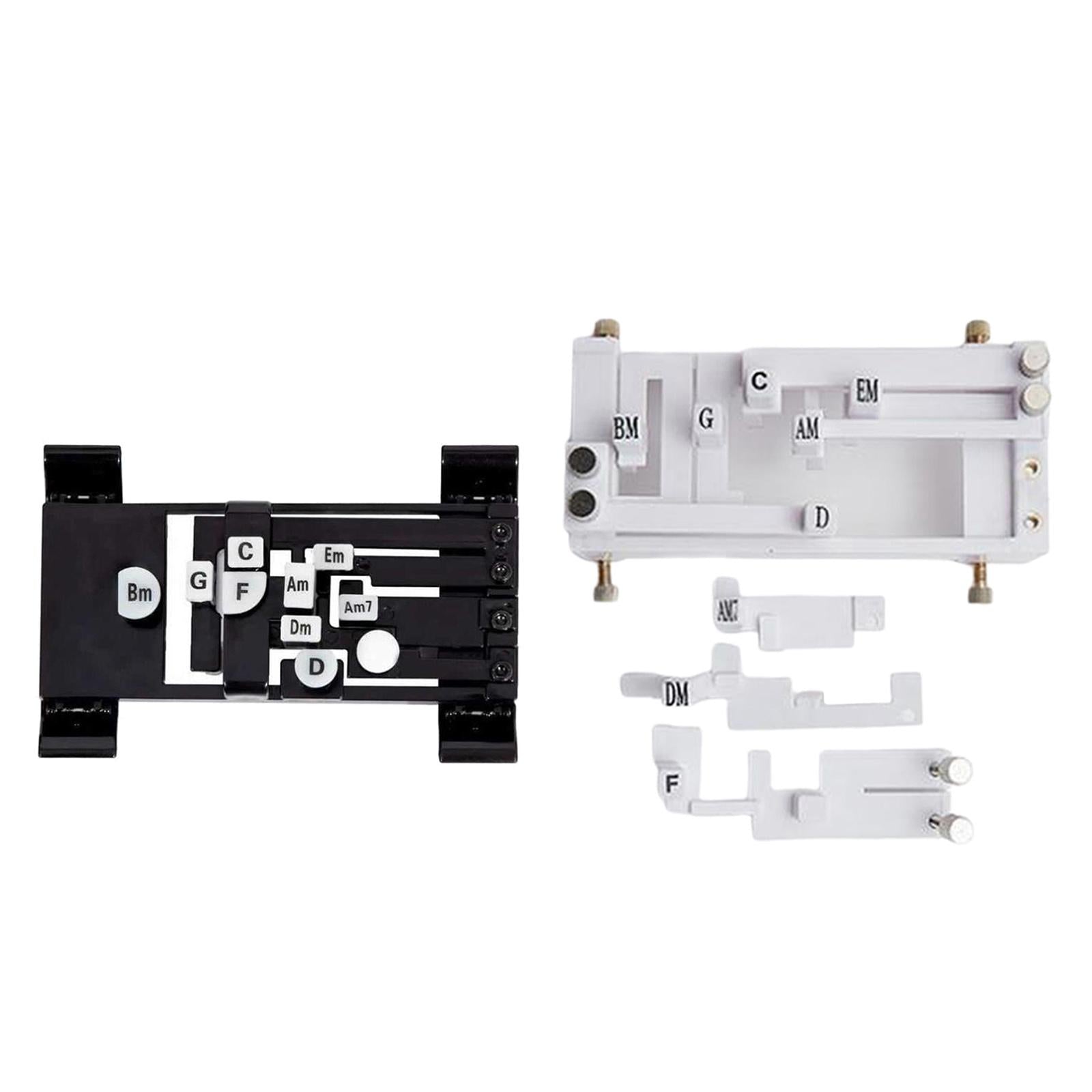 Guitar Aid Chord Trainer Learning System Teach Practice Assistant Beginner Black