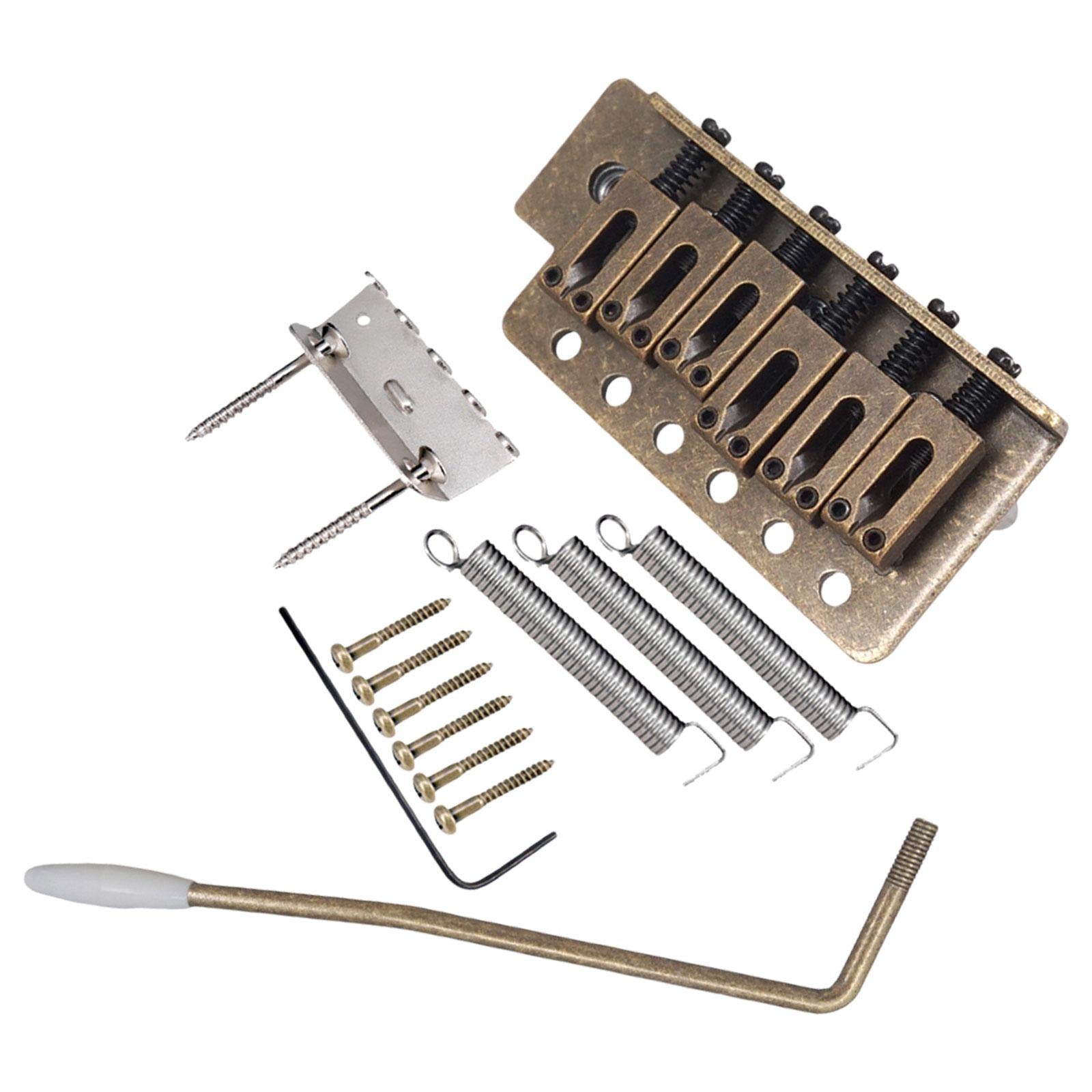 Electric Guitar Tremolo Bridge Single Tremolo Bridge for 6 Strings Guitar