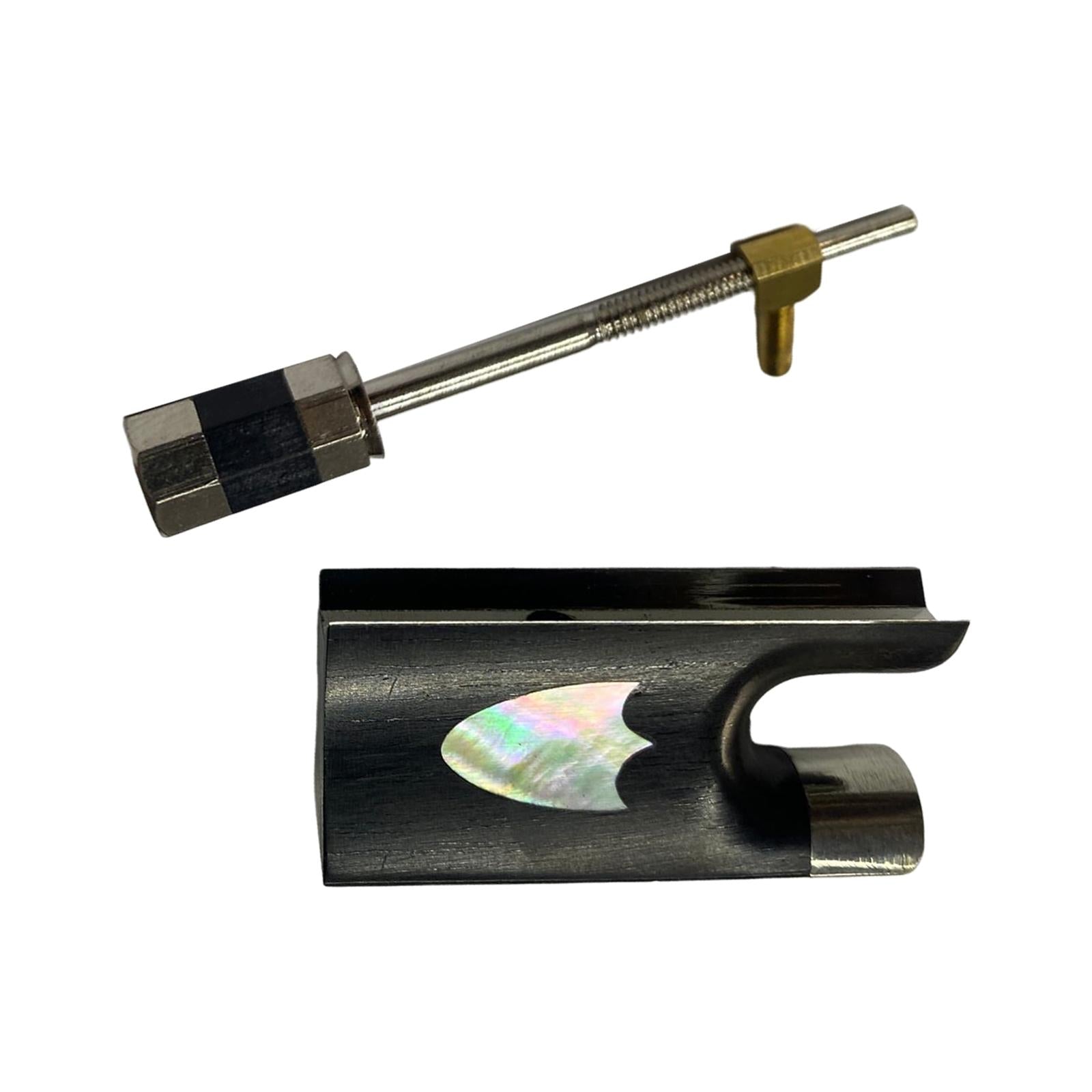 Full Size Bow Frog W/ Screw for Violin Bow Violino Arco Luthier Accessories Style F
