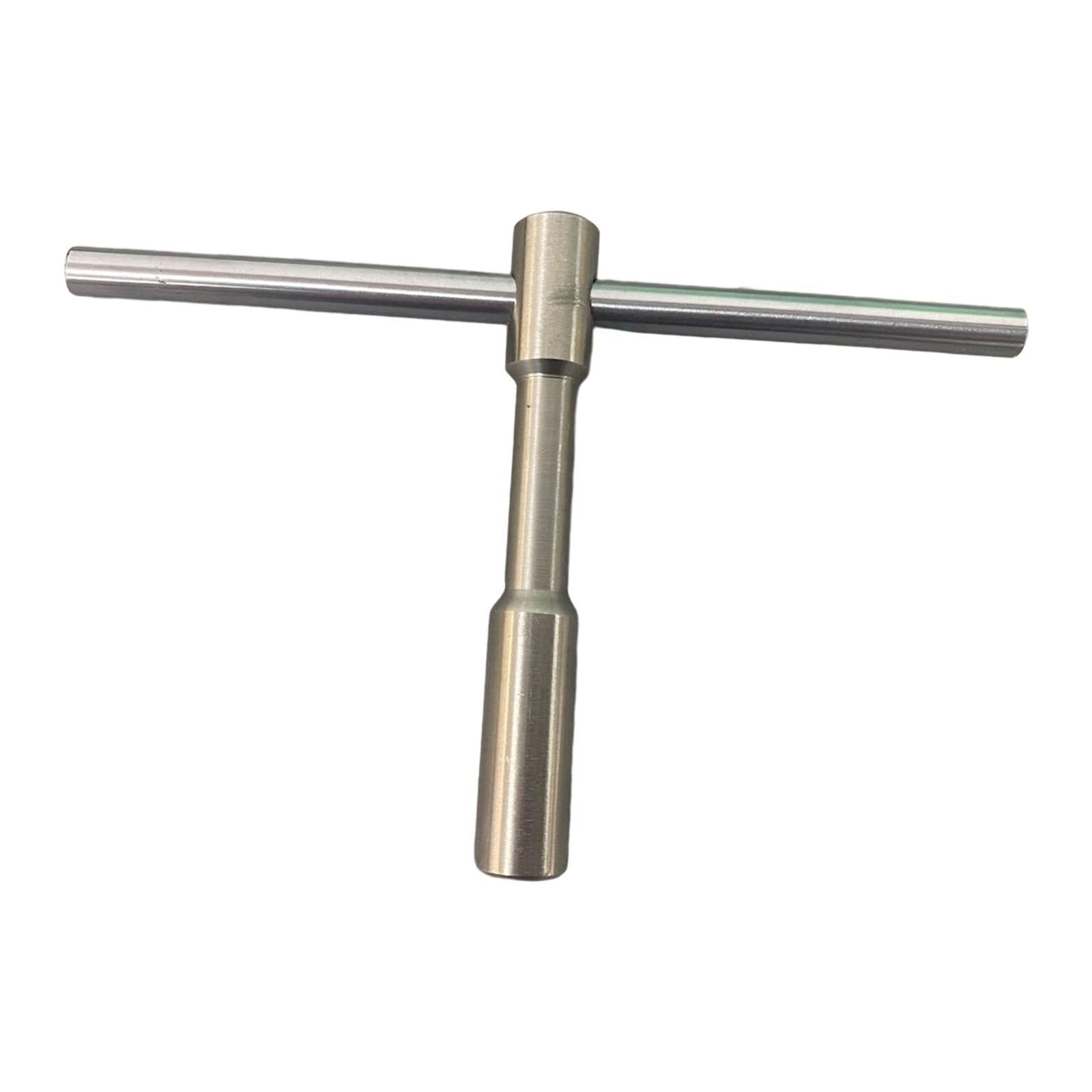Ratchet Tap Wrench Steel T Handle for Trumpet Brass Instrument Mouthpiece Tuning Wrench
