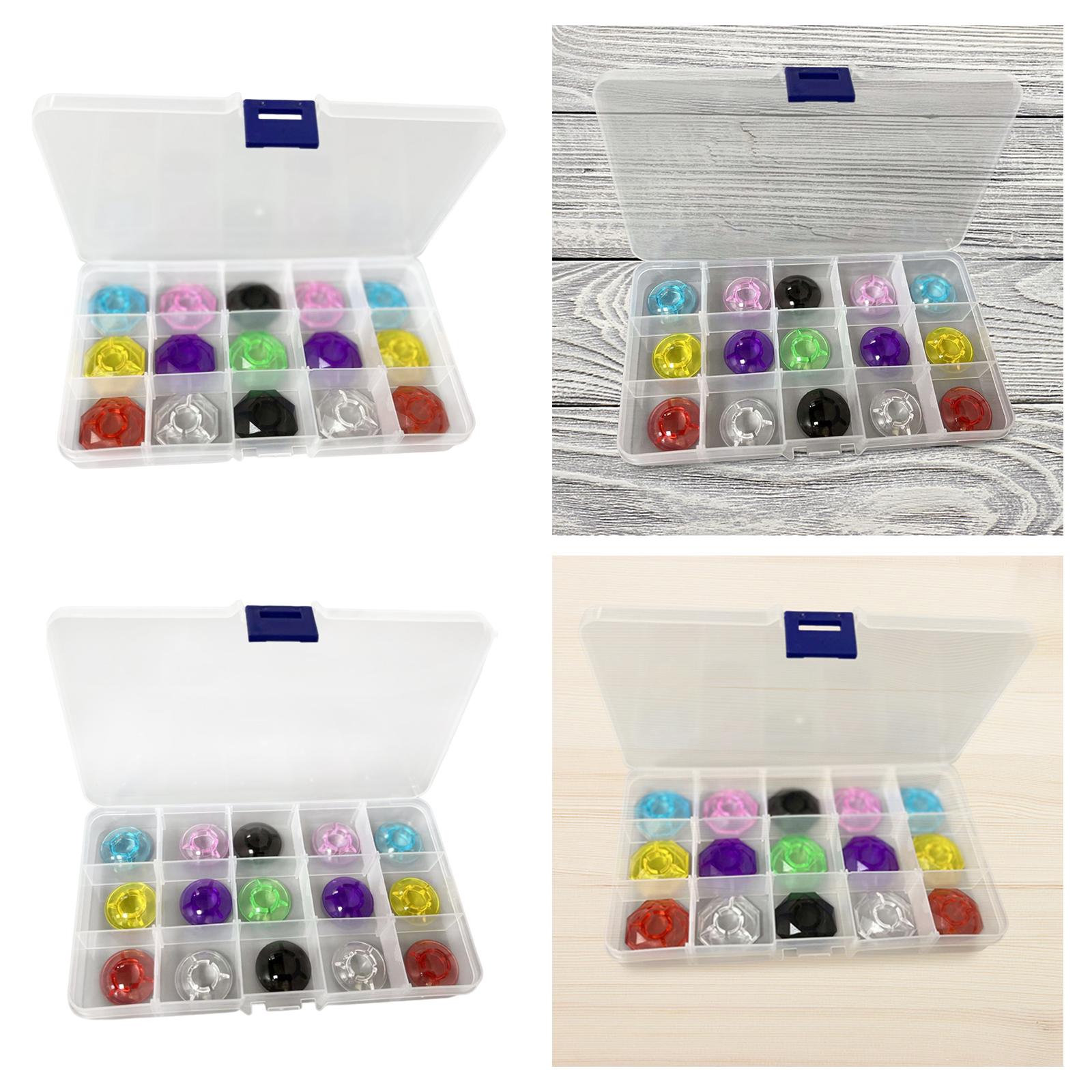 15x Electric Guitar Effect Pedal Footswitch Foot Nail Cap Durable Footboard Octagon