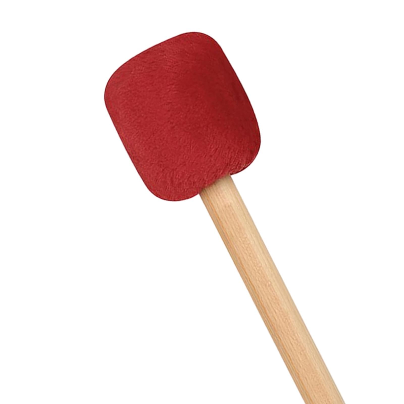 Percussion Sticks Musical Instrument Accessories for Lotus Drums Beginners red