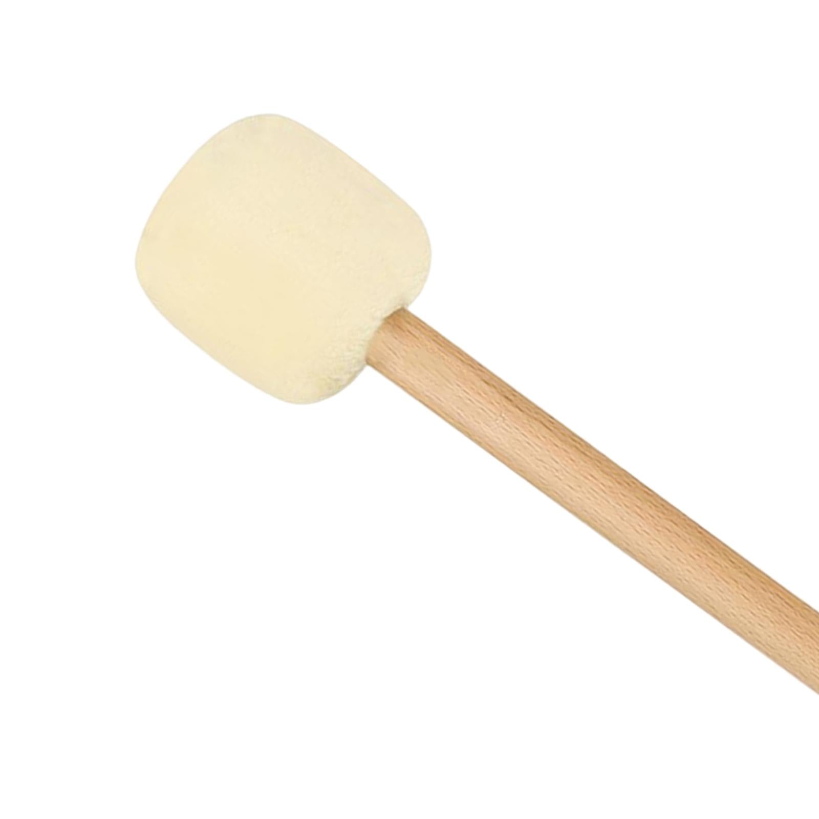 Percussion Sticks Musical Instrument Accessories for Lotus Drums Beginners white