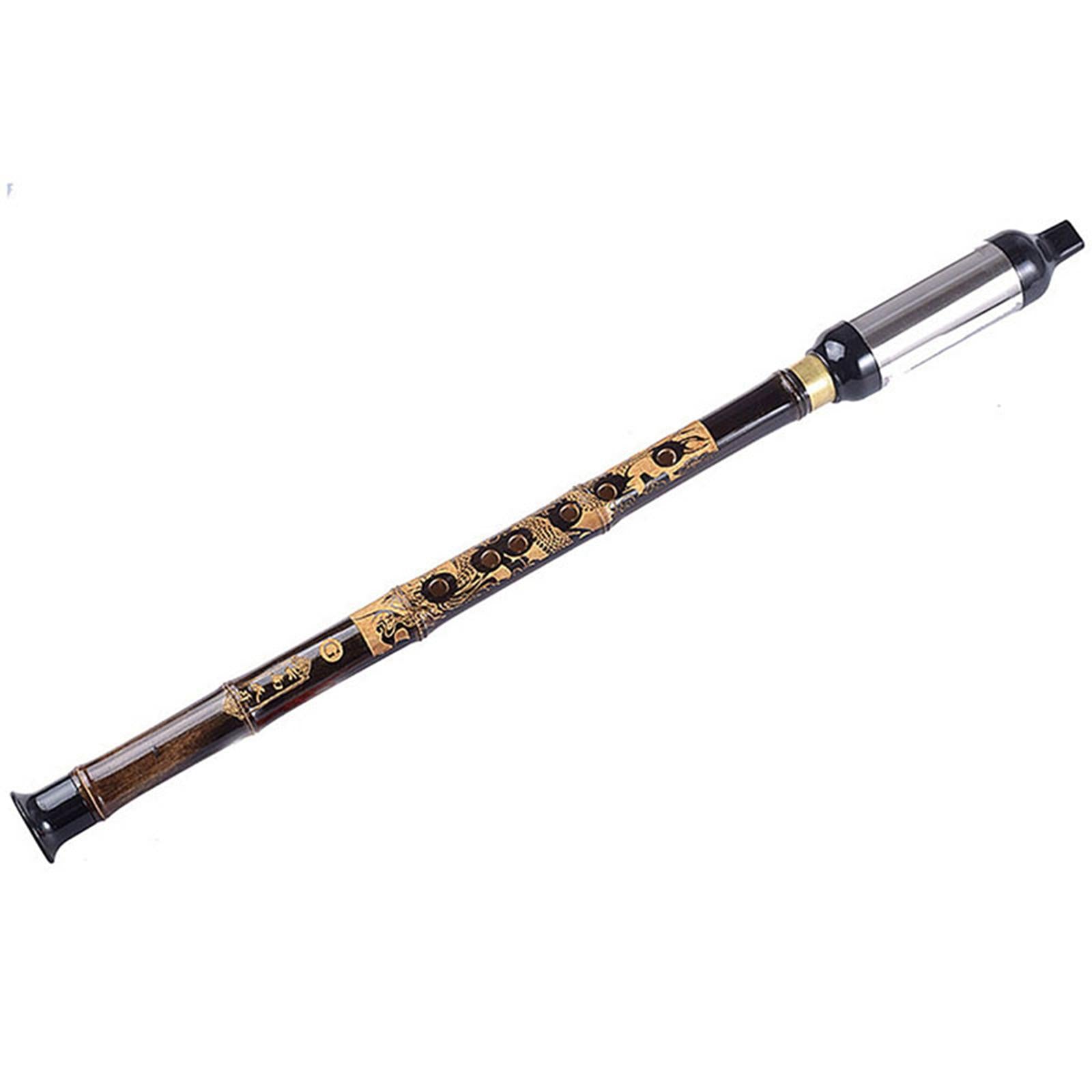 Bawu Pipes Tune G Vertical Bawu Detachable Woodwind Flauta Bawu Bamboo Bawu