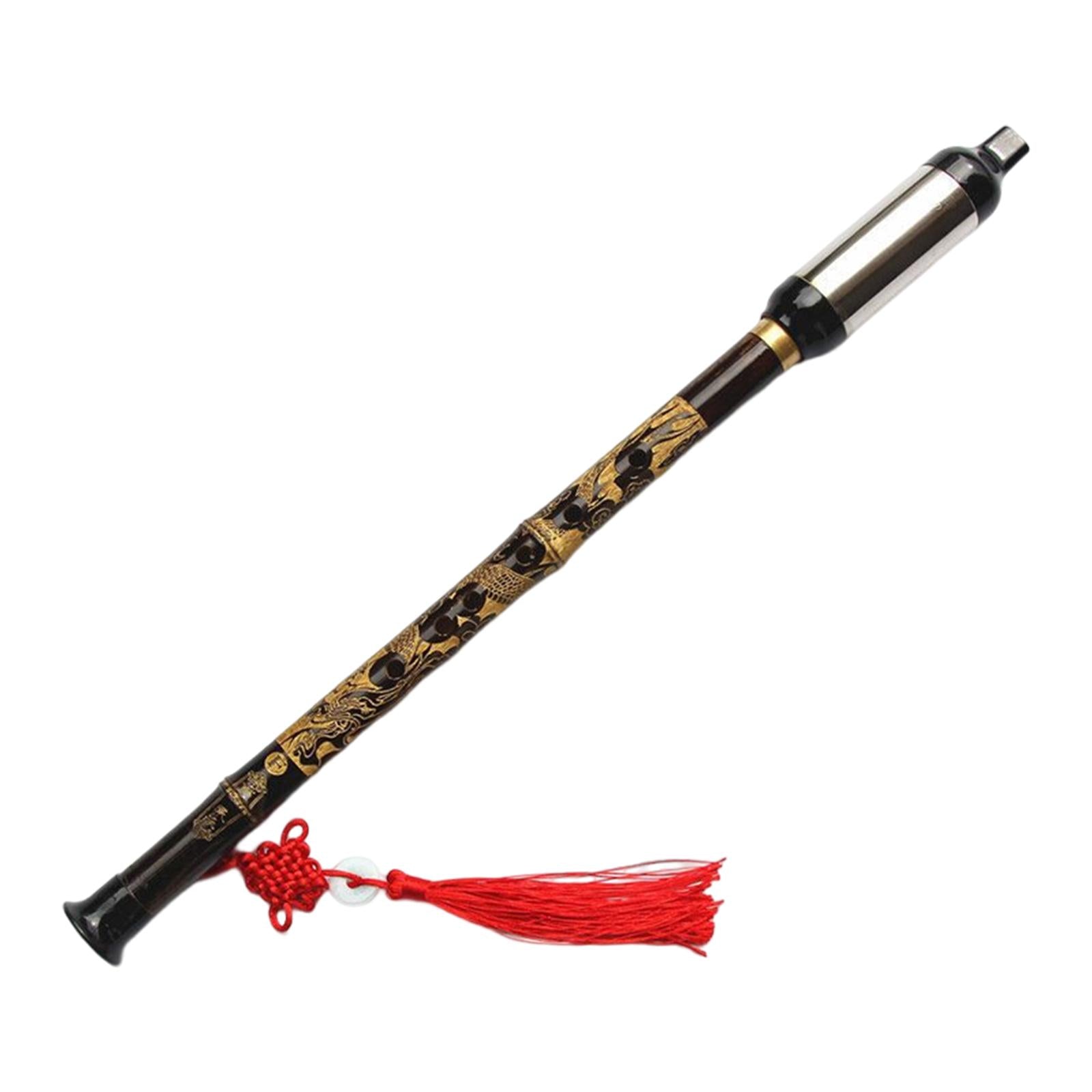 Bawu Pipes Tune G Vertical Bawu Detachable Woodwind Flauta Bawu Bamboo Bawu