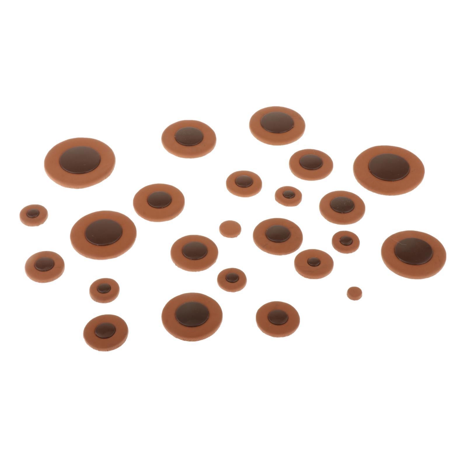 Sax Pads Woodwind Instrument Parts PU Leather for Saxophone DIY Enthusiasts. Tenor